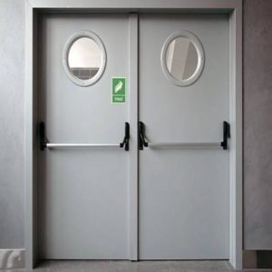 Противопожарная дверь с круглым окном / серия FRM7495